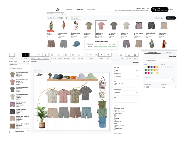 Apparel_whiteboard and assortment