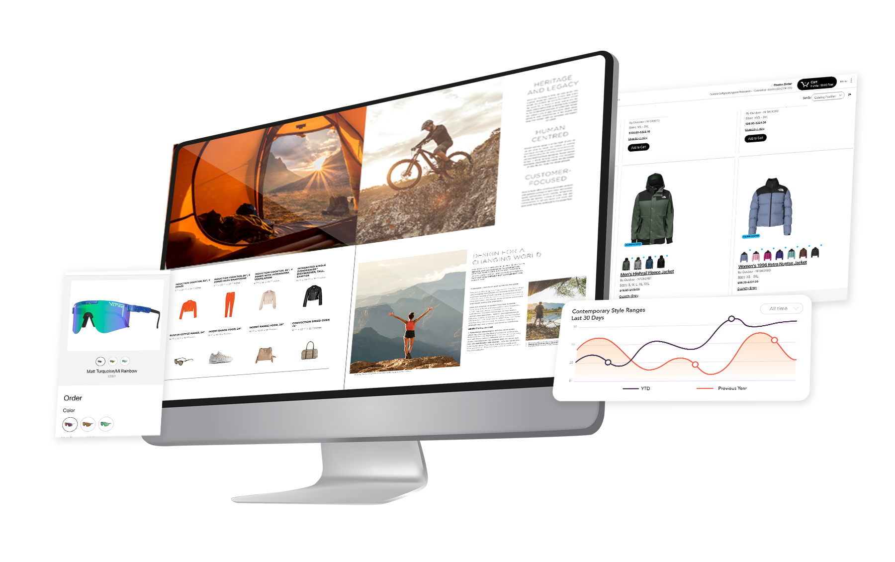 Desktop screens