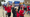United Auto Workers members march at a rally in Detroit on Aug. 23, 2023.